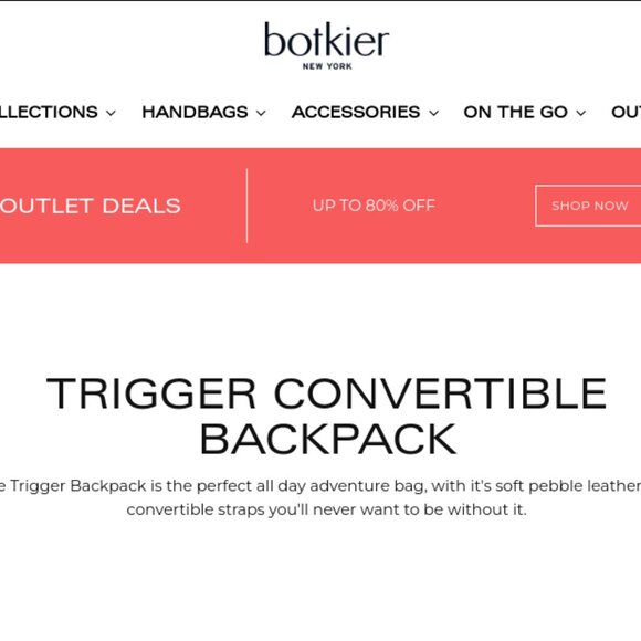 $100 NWT BOTKIER NEW YORK Trigger Mini Backpack Vegan Festival Concert Season - Picture 14 of 14